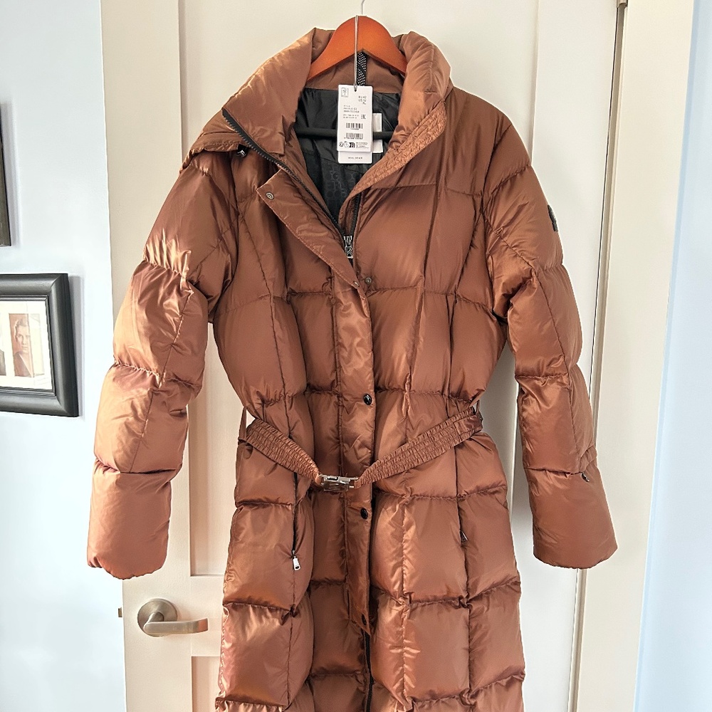Exquisite BOGNER Women's full length puffer coat NEW WITH TAGS